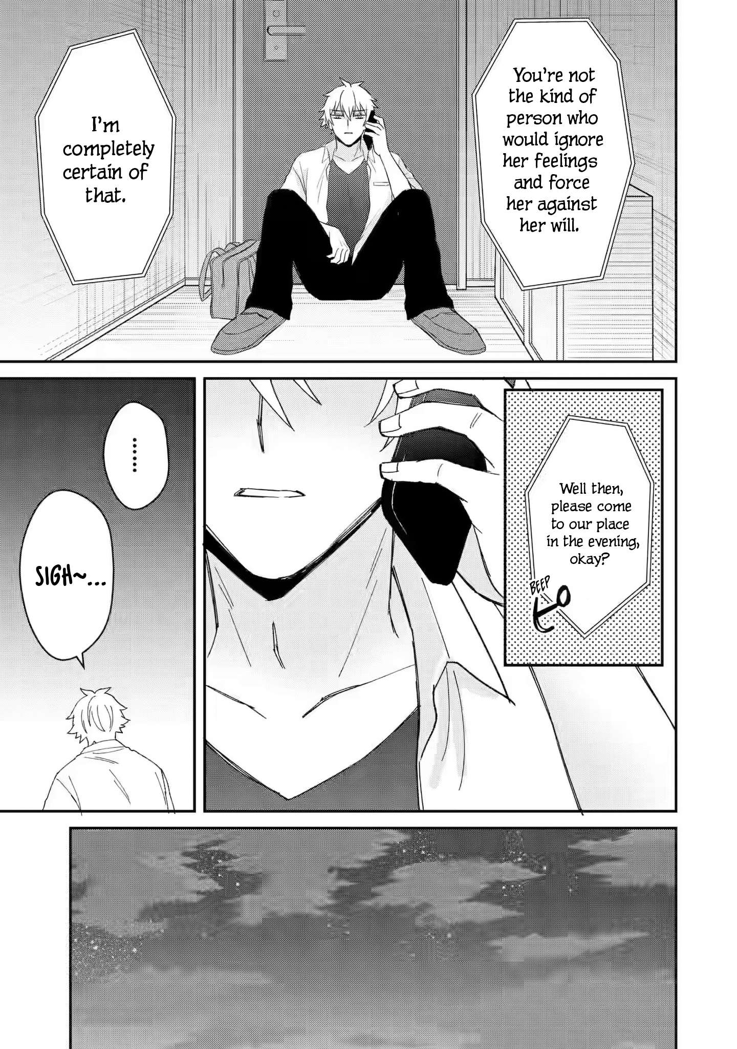 I was Reincarnated as the Scumbag from a Netorare Manga, But the Heroine is Coming on to Me, Chapter 6 image 13